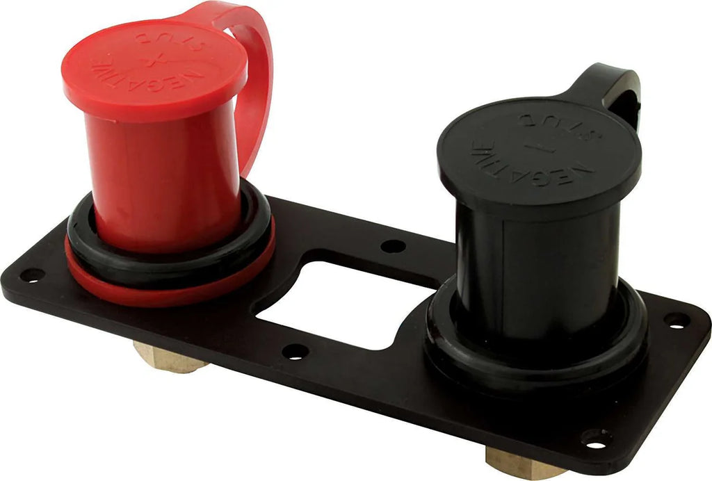 Quickcar Racing Battery Charging Posts Pair w/Flat Mnt Brkt 57-718