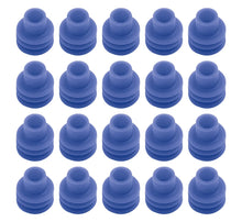 Load image into Gallery viewer, Quickcar Racing Blue Weatherpack Seals 20 pack 50-303-20