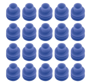 Quickcar Racing Blue Weatherpack Seals 20 pack 50-303-20