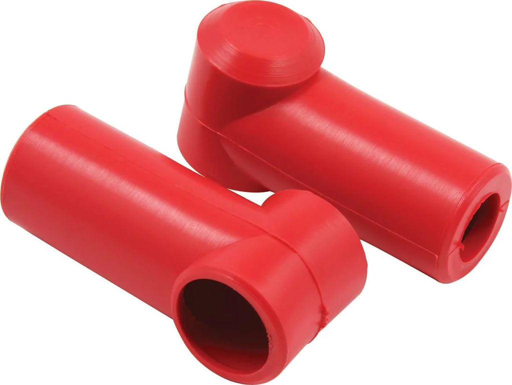 Quickcar Racing Boot Battery Disconnect Red Pair 57-601