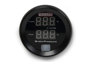Quickcar Racing Brake Bias Digital Gauge w/ Senders 67-101