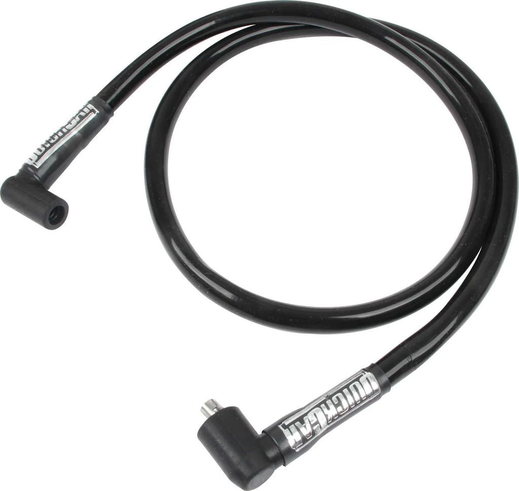 Quickcar Racing Coil Wire - Blk  42in HEI/Socket 40-427