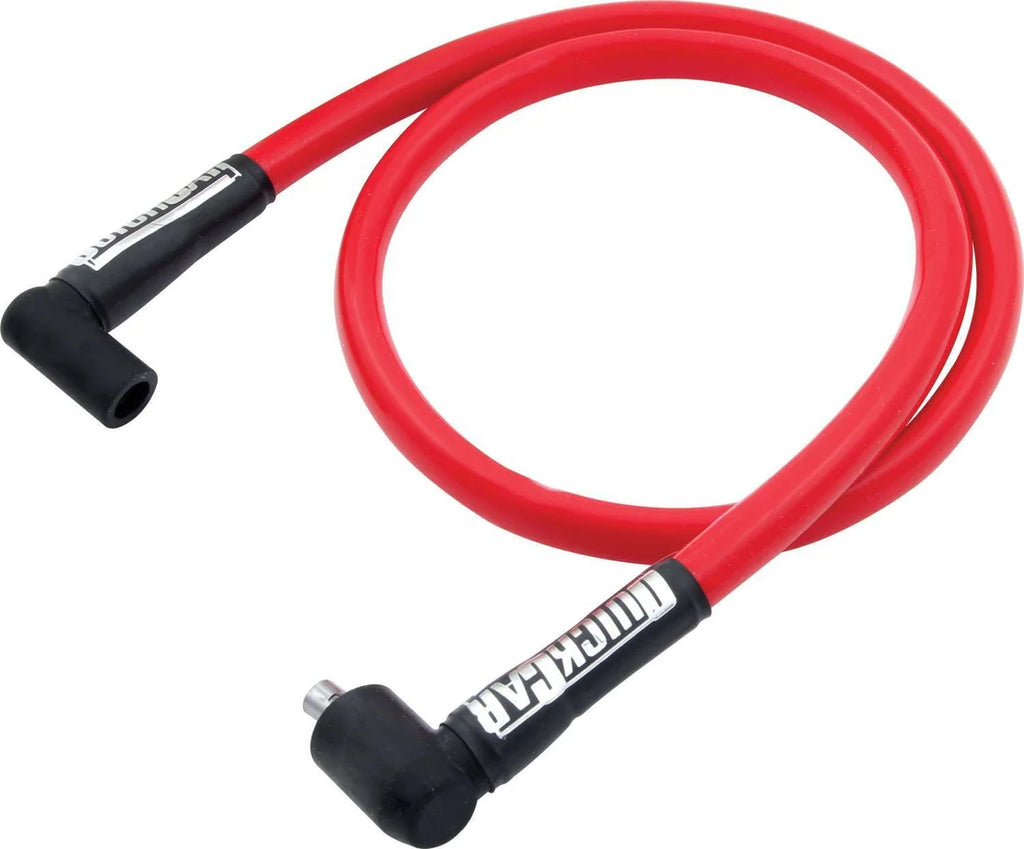 Quickcar Racing Coil Wire - Red 36in HEI/Socket 40-365