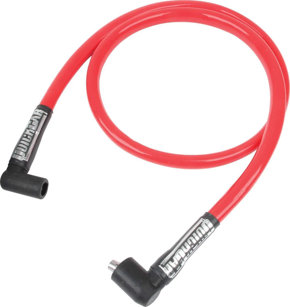 Quickcar Racing Coil Wire - Red 42in HEI/Socket 40-425