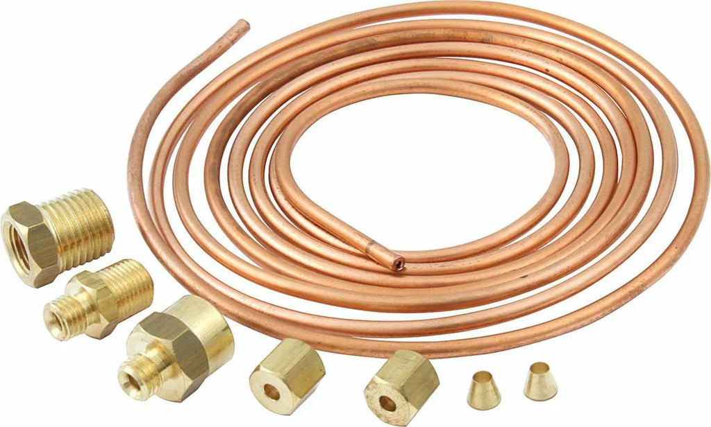 Quickcar Racing Copper 6ft Tubing Kit with Ferrules 61-7101
