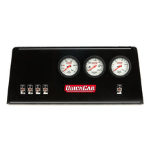 Load image into Gallery viewer, Quickcar Racing Dash Panel NE Mod Ext OP/WT/FP Single Ign 61-812-038