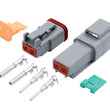 Load image into Gallery viewer, Quickcar Racing Deutsch Connector - 2-Pin 71-322