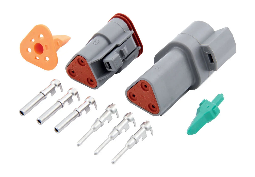 Quickcar Racing Deutsch Connector - 3-Pin 71-332