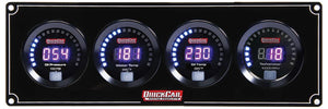 Quickcar Racing Digital 3-1 Gauge Panel OP/WT/OT w/Tach 67-3041