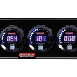 Load image into Gallery viewer, Quickcar Racing Digital 3-Gauge Panel OP/WT/FP 67-3012