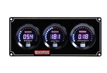 Load image into Gallery viewer, Quickcar Racing Digital 3-Gauge Panel OP/WT/WP 67-3016