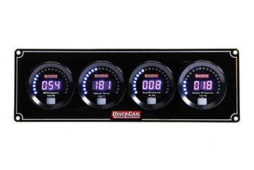 Quickcar Racing Digital 4-Gauge Panel OP/WT/FP/WP 67-4026