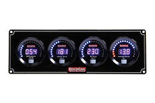 Load image into Gallery viewer, Quickcar Racing Digital 4-Gauge Panel OP/WT/OT/Volts 67-4027