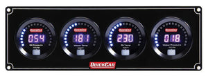 Quickcar Racing Digital 4 Gauge Panel OP/WT/OT/WP 67-4023