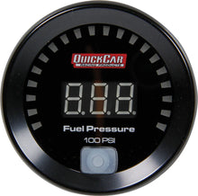 Load image into Gallery viewer, Quickcar Racing Digital Fuel Pressure Gauge 0-100 67-005