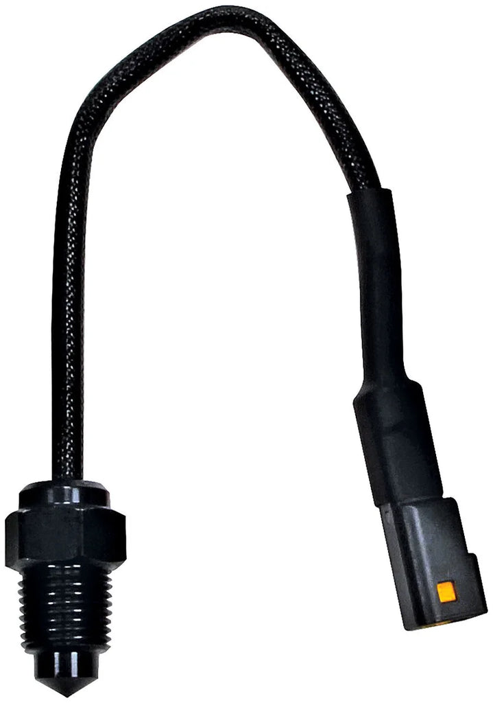 Quickcar Racing Electric Temp Sender 2 Wire Black 63-225