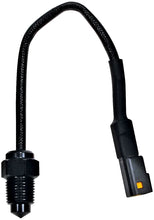 Load image into Gallery viewer, Quickcar Racing Electric Temp Sender 2 Wire Black 63-225