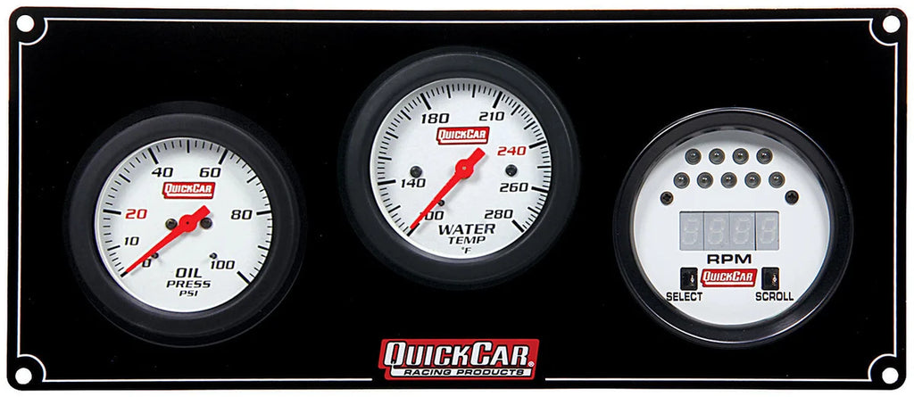 Quickcar Racing Extreme 2-1 w/Tach OP/WT 61-7031