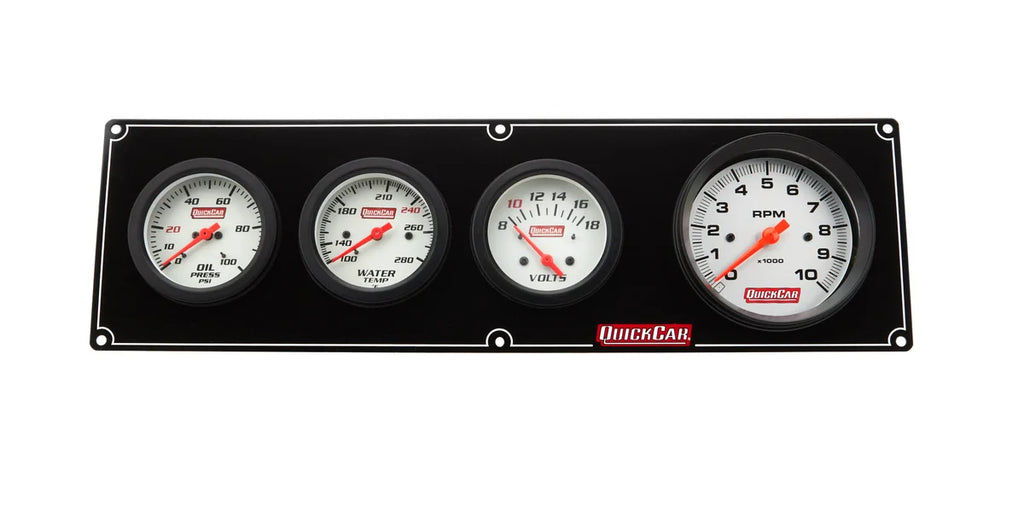 Quickcar Racing Extreme 3-1 OP/WT/Volt w/ 3-3/8in Tach 61-77473