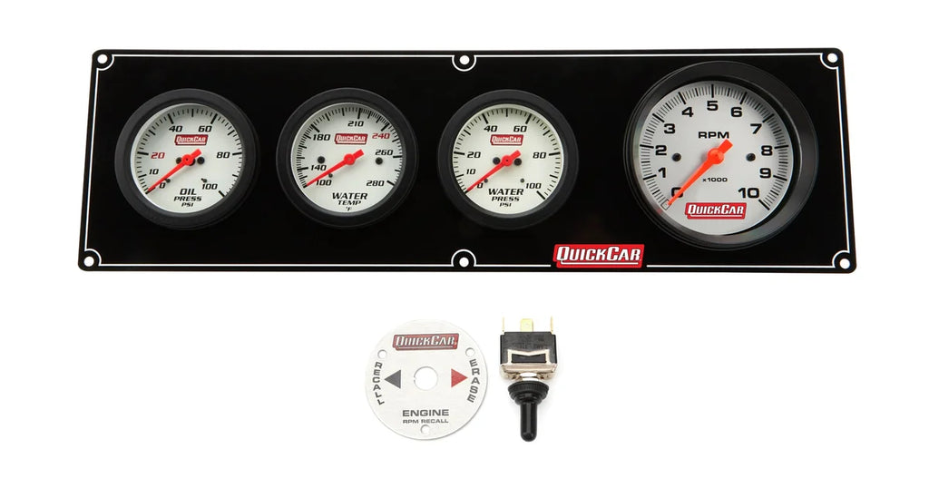 Quickcar Racing Extreme 3-1 OP/WT/WP w/ 3-3/8in Tach 61-77463