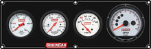 Load image into Gallery viewer, Quickcar Racing Extreme 3-1 Panel w/Tach OP/WT/VT Black 61-7347