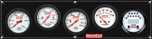 Quickcar Racing Extreme 4-1 Panel w/Tach OP/WT/OT/VT Black 61-7057