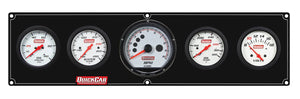 Quickcar Racing Extreme 4-1 Panel w/Tach OP/WT/OT/VT Black 61-7357