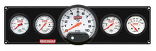 Load image into Gallery viewer, Quickcar Racing Extreme 4-1 Panel w/Tach OP/WT/OT/VT Black 61-7757