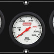 Load image into Gallery viewer, Quickcar Racing Extreme 5 Panel w/Tach OP/WT/OT/FP15/VT Black 61-7067