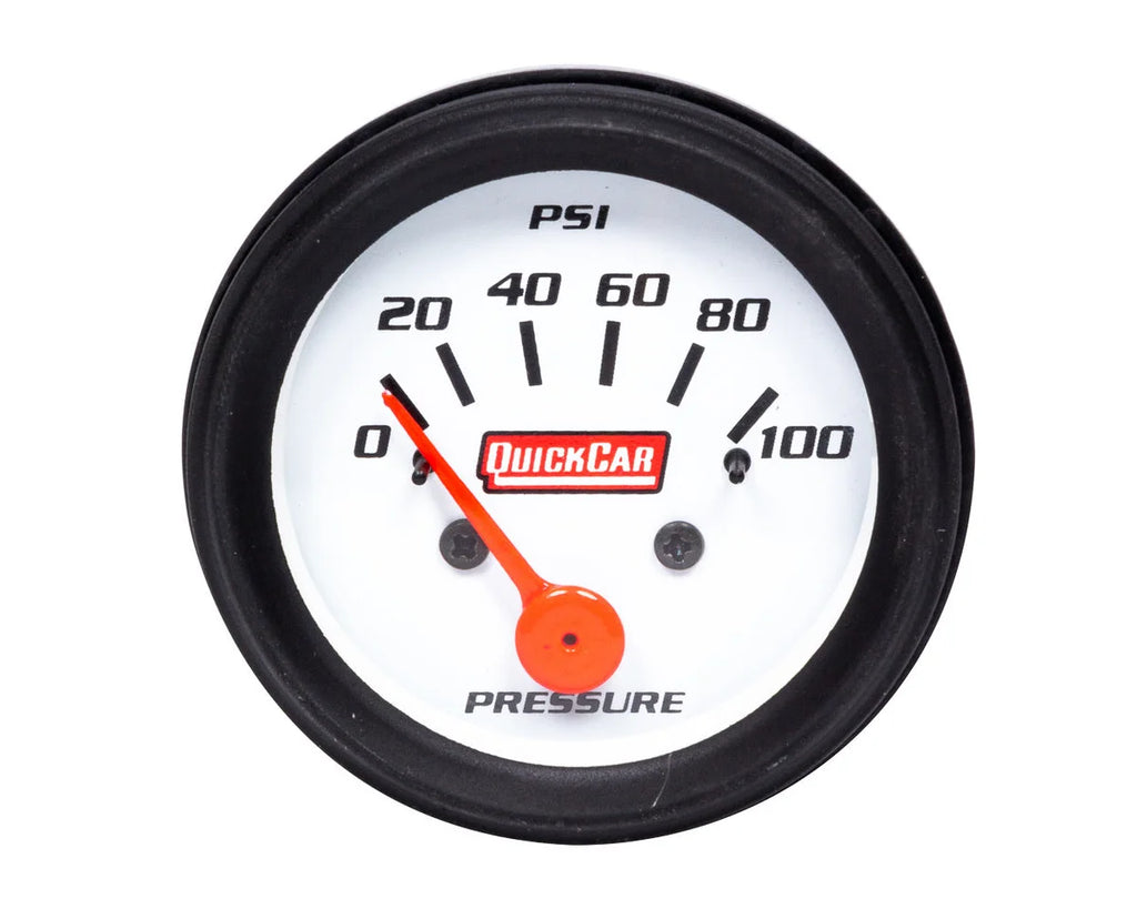 Quickcar Racing Gauge Oil Pressure 2in Open Wheel 611-6204