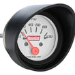 Load image into Gallery viewer, Quickcar Racing Gauge Visor Black 2-1/16in Gauges 61-216