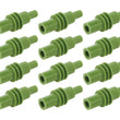 Load image into Gallery viewer, Quickcar Racing Green Cavity Plug Weatherpack 20 pack 50-305-20