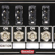 Load image into Gallery viewer, Quickcar Racing Ignition Panel Black Fused w/Start Button 50-863