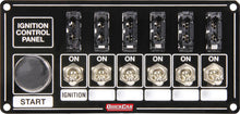 Load image into Gallery viewer, Quickcar Racing Ignition Panel Black Fused w/Start Button 50-863