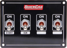Load image into Gallery viewer, Quickcar Racing Ignition Panel Extreme 4 Switch Dual Ignition 50-7411