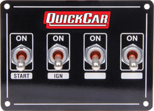 Load image into Gallery viewer, Quickcar Racing Ignition Panel Extreme 4 Switch w/ Pigtail 50-740