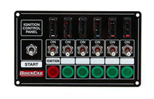 Load image into Gallery viewer, Quickcar Racing Ignition Panel - Extreme Fused w/Lights 50-7164