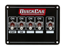 Load image into Gallery viewer, Quickcar Racing Ignition Panel - Single Ing. w/Acc Switches 50-7731