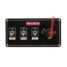 Load image into Gallery viewer, Quickcar Racing Ignition Panel Weather Proof w/ MSD 1 Acc. 55-7330