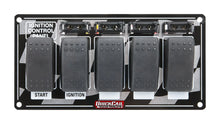 Load image into Gallery viewer, Quickcar Racing Ignition Panel w/ Rocker Switches &amp; Fuses 52-163