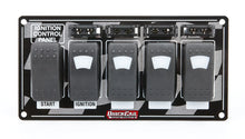 Load image into Gallery viewer, Quickcar Racing Ignition Panel w/ Rocker Switches Fuses &amp; Lights 52-164