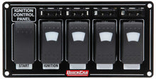Load image into Gallery viewer, Quickcar Racing Ignition Panel w/ Rocker Switches Fuses &amp; Lights 52-864