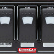 Load image into Gallery viewer, Quickcar Racing Ignition Panel w/ Rocker Switches &amp; Lights 52-866