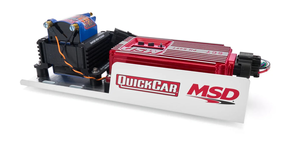 Quickcar Racing MSD 6CT Box/Coil/ Mounting Plate Kit 50-213