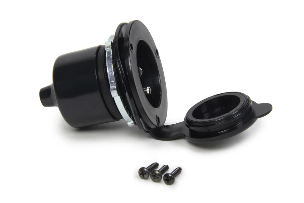 Quickcar Racing Male Recessed Outlet w/ Cover 57-721