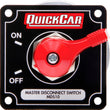 Load image into Gallery viewer, Quickcar Racing Master Disconnect High Amp 4 Post Black Plate 55-013