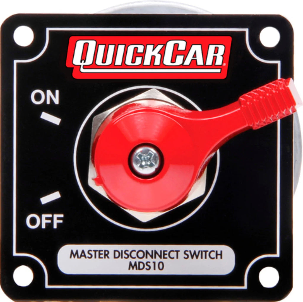 Quickcar Racing Master Disconnect High Amp 4 Post Black Plate 55-013