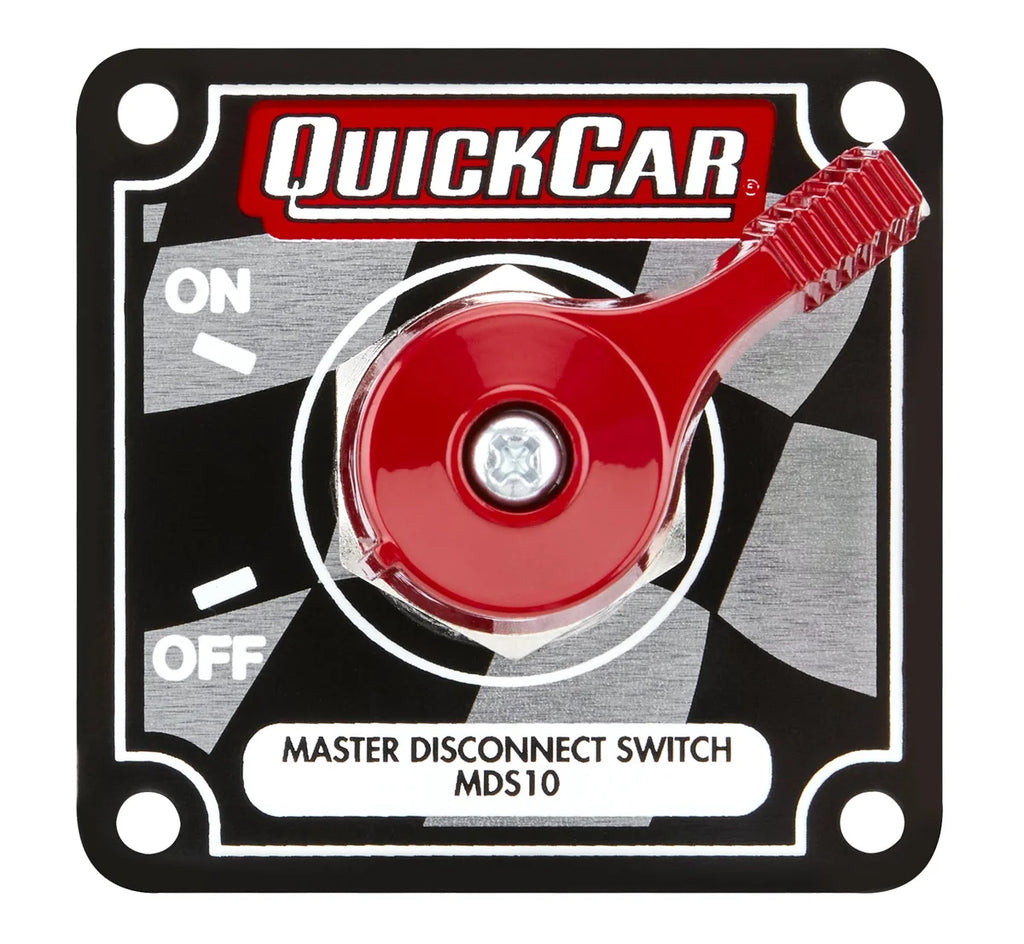 Quickcar Racing Master Disconnect High Amp 4 Post Flag Plate 55-008