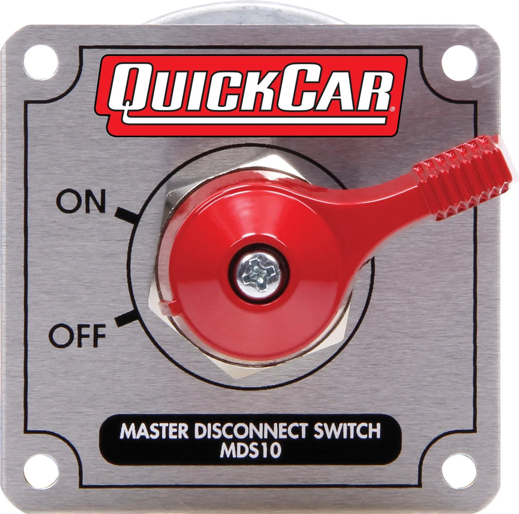 Quickcar Racing Master Disconnect High Amp 4 Post Silver Plate 55-023