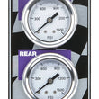 Load image into Gallery viewer, Quickcar Racing Mini Brake Bias Gauge Panel Vertical 61-101